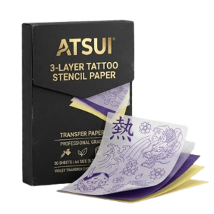 کاغد استنسیل سه برگ Atsui